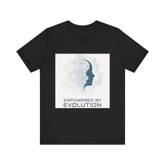 Evolution Tech Tee — "Empowered by Evolution" Circuit Brain T-Shirt