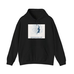 Empowered By Mindfulness Hoodie — Inspirational Self-Care Graphic Sweatshirt