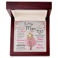 Love Knot Necklace from Son Happy Mothers Day