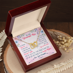 Interlocking Hearts Necklace Happy Mother's Day From Daughter