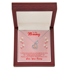 Baby Feet Necklace for Mother to Be